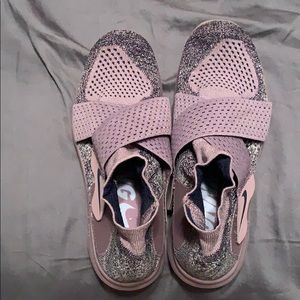 Nike purple running shoes